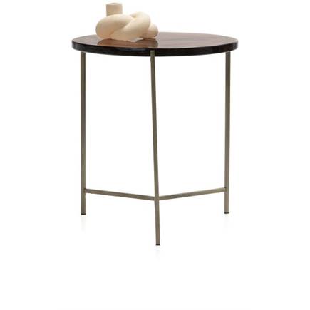 Coco Maison Rick bijzettafel H46cm Bruin